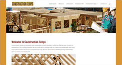 Desktop Screenshot of constructiontemps.com