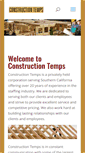 Mobile Screenshot of constructiontemps.com